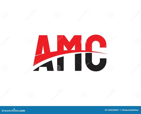 AMC Letter Initial Logo Design Vector Illustration Stock Vector - Illustration of black, emblem ...