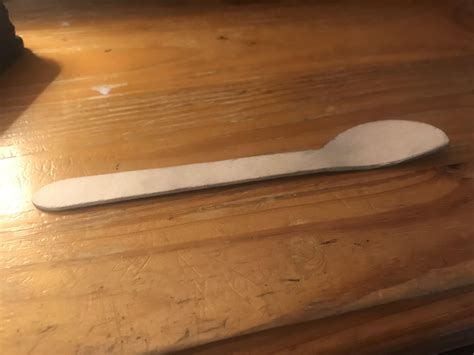 The Spife - a spoon that kinda looks like a knife. Deals 0.000001 ...