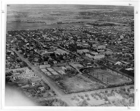 [Aerial Photograph of the North Texas State Teachers College Campus ...