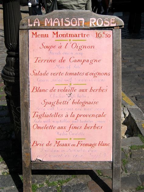 La Maison Rose, Montmartre | Café