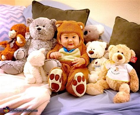 Cute Teddy Bear Baby Costume | Affordable Halloween Costumes