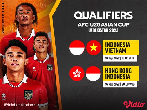 Jadwal Timnas Indonesia U-20 di Kualifikasi Piala Asia U-20 2023