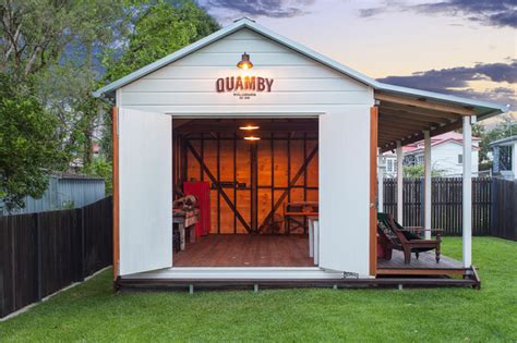 Shed/Man Cave with Underground Wine Cellar - Farmhouse - Shed - Brisbane - by Smith & Sons ...