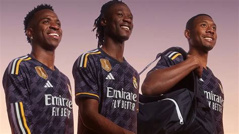 Real Madrid unveil new 'free-natured' away shirt as Jude Bellingham ...