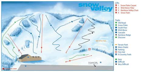 Snow Valley Trail Map - San Antonio Map