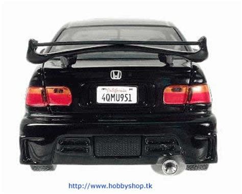 Hobbyshop - 1995 Honda Civic Black Fast & Furious