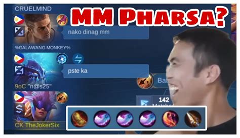 Marksman Pharsa is Annoying! 🤣🤣🤣 | MM Pharsa Gameplay | Nakakagulat pala pag MM Pharsa! 🤣🤣🤣 ...