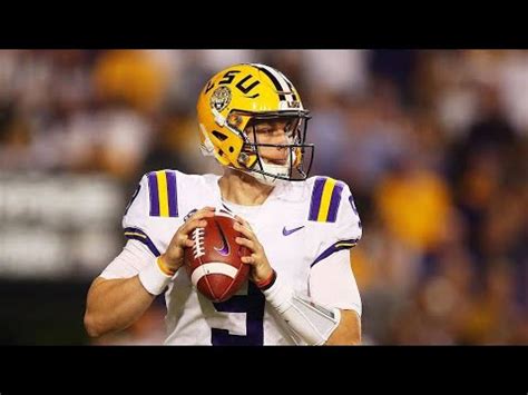 Joe Burrow 2019-20 Highlights || LSU QB || “Best Player In The Nation” || ᴴᴰ - YouTube