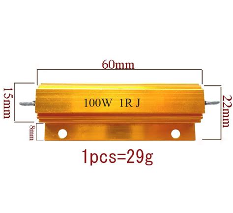 100W 1 ohm 1R ohm 100% Original brand new Fixed Resistor Power ...