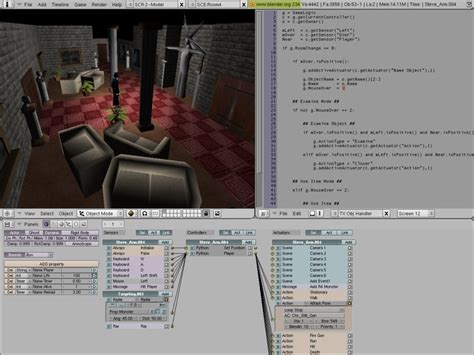 Blender Game Engine Multiplayer Add-on - unfasr