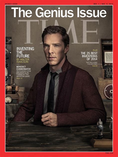 Benedict Cumberbatch Covers Time Magazine