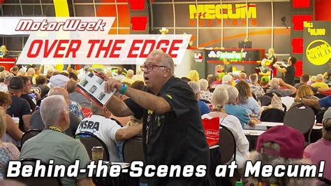 Lights, Camera, Auction! Behind-the-Scenes at Mecum | MotorWeek Over the Edge - YouTube