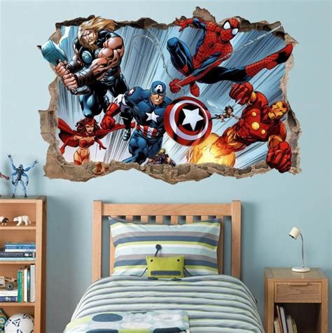 marvel wall art 3d - Rebbecca Ricks