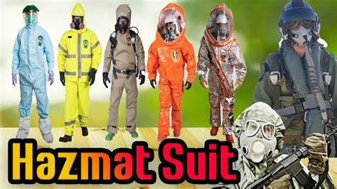 What is a Hazmat suit ? where and How the Hazmat Suit are used ? - YouTube