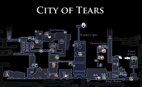 文件:City of Tears Map.png - 空洞骑士中文维基 - 灰机wiki