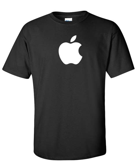 Apple large Logo Graphic T Shirt - Supergraphictees