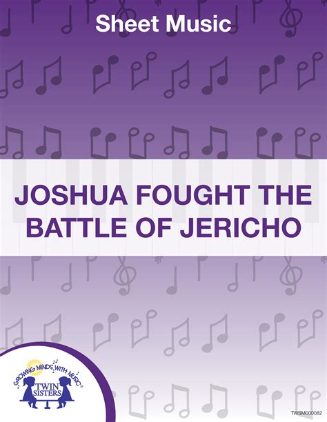 Joshua Fought The Battle of Jericho Sheet Music by Teach Simple