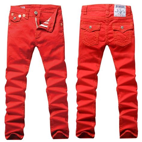 True Religion Red Jeans