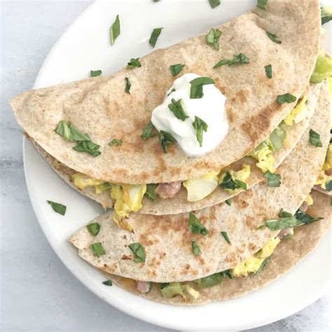 Breakfast Quesadillas - Your Choice Nutrition