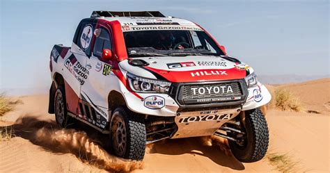 Two-Time F1 World Champ Fernando Alonso Now Races In A Toyota Hilux Pickup