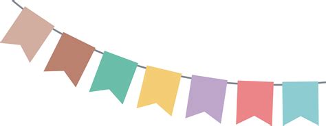 Bunting Vector Image Royalty Free - Party Banner Vector Png Clipart ...