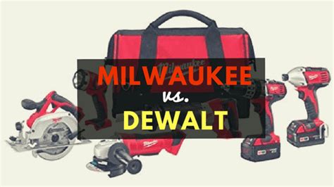 Milwaukee vs. DeWalt - Comparing 2 Iconic Tool Brands