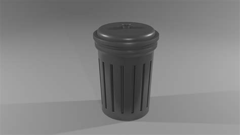 3D Model Garbage Can - TurboSquid 1842977