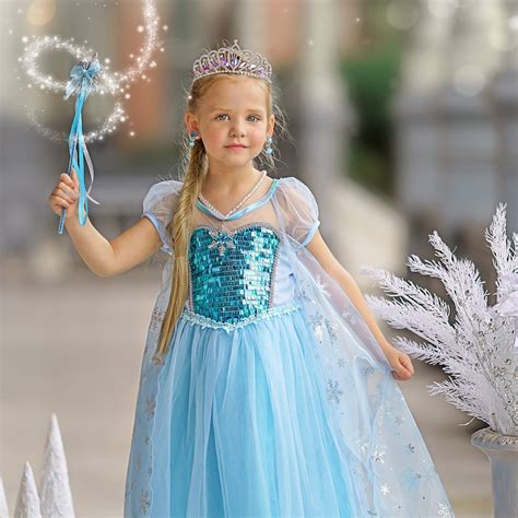 Girls Elsa Dress - Etsy