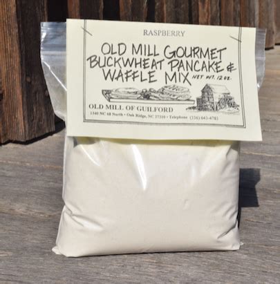 Buckwheat Pancake & Waffle Mix w/Fruit 12 Oz. – Old Mill of Guilford