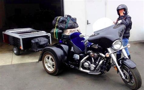 Look Inside The Solace Motorcycle Camping Trailer - The USA Trailer Store