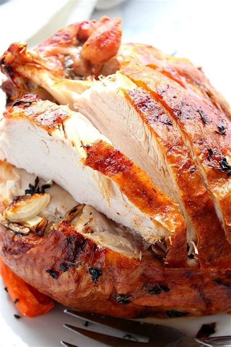 Easy Oven Roasted Turkey Breast Recipe - Crunchy Creamy Sweet