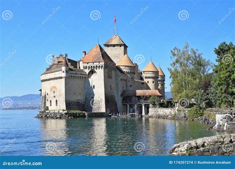 The Lake Geneva editorial stock image. Image of geneva - 174207374