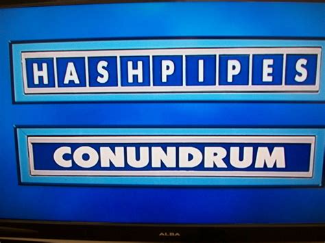 Ruda Malpa: Today's Countdown Conundrum......