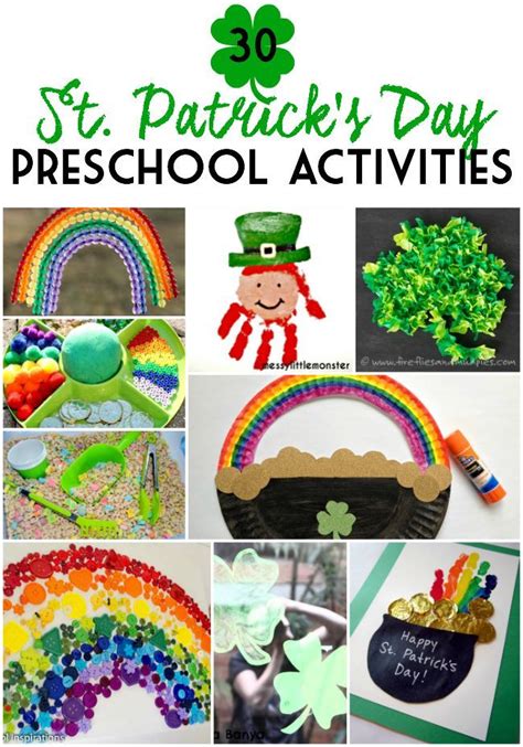 St. Patrick's Day Activities for Preschoolers - eLeMeNO-P Kids | St patrick day activities ...