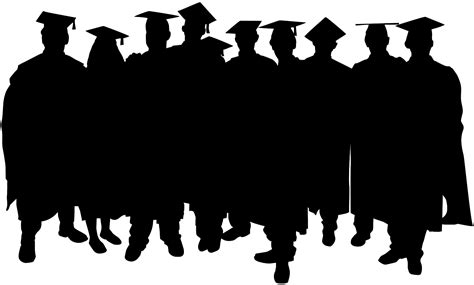 Graduation Silhouette | Free vector silhouettes