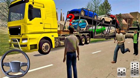 Euro Truck Driver 2018 #48 - Cars Transport! - Truck Games Android gameplay - YouTube