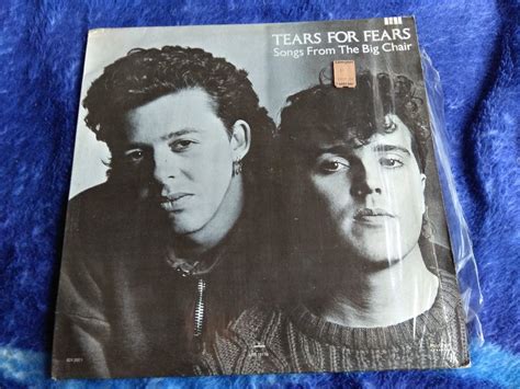 Tears For Fears Songs From The Big Chair Vinyl Lp - $ 200.00 en Mercado Libre