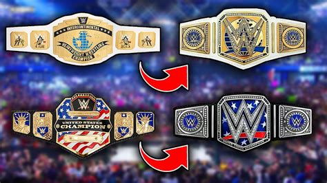 WWE Changing The Intercontinental and United States Championship Design ...