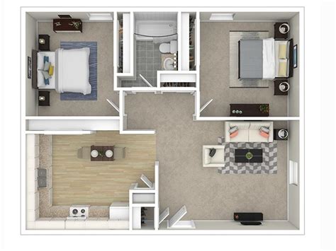 2 Bedroom Apartment priced at $925 | 782 Sq Ft | Alpine Meadows