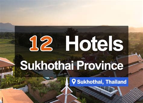 12 Hotel Accommodations in Sukhothai. With views of rice fields, in the ...