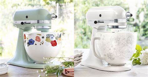 New KitchenAid Ceramic Bowls to Match Colorful Stand Mixer