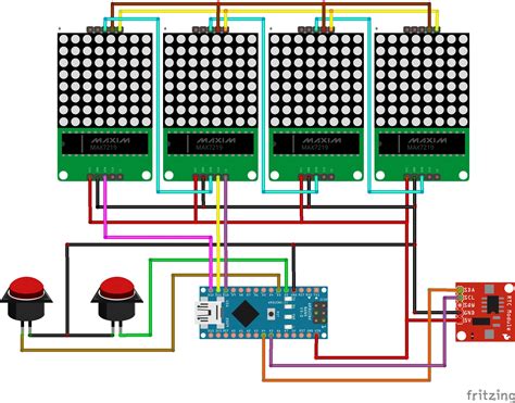 Mini LED Matrix Clock - Arduino Project Hub