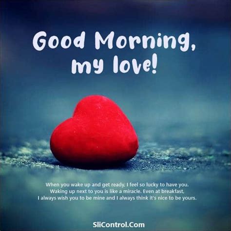 85+ Romantic Good Morning Messages for Her - SliControl.Com