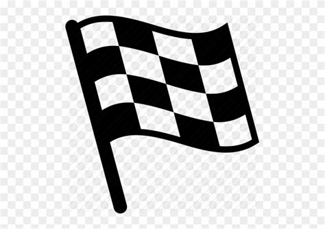 Checkered Flag Icon Clipart Auto Racing Racing Flags - Finish Flag Icon Png - Free Transparent ...