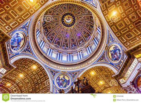 Michelangelo Dome Saint Peter`s Basilica Vatican Rome Italy Editorial Stock Photo - Image of ...