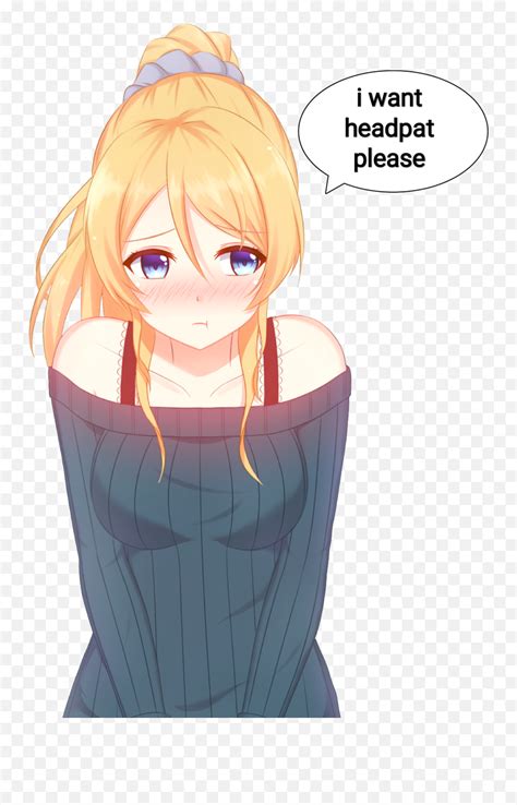 Blush Pout Wholesomeanimemes - Love Blushing Anime Girl Png,Anime Blush Png - free transparent ...