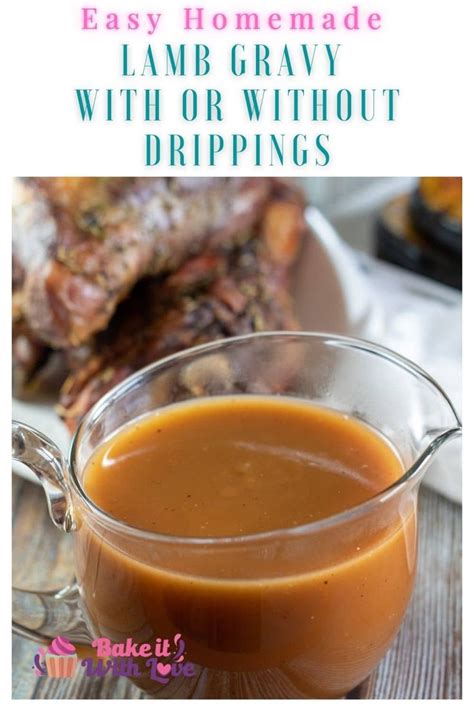 Lamb gravy is a simple and flavorful sauce made from the juices of roasted lamb that will ...