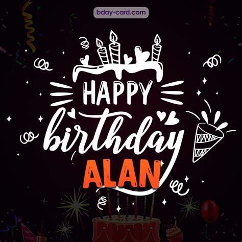 Birthday images for Alan 💐 — Free happy bday pictures and photos | BDay-card.com