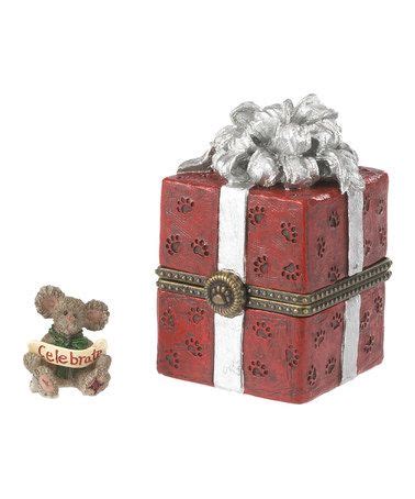 Boyds Present Treasure Box Set | Treasure boxes, Boyds bears, Holiday ...