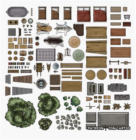 D&d Png Map Assets, Transparent Png - kindpng